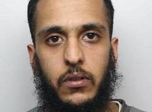 Faisal Yousaf, 20, was identified as a suspect shortly after the knifepoint incident on Frog Walk in May 2018.