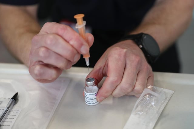 In Basingstoke and Deane, 54,841 people over the age of 40 have had a third vaccination. This is estimated to be 59.4 per cent of the local authority population.