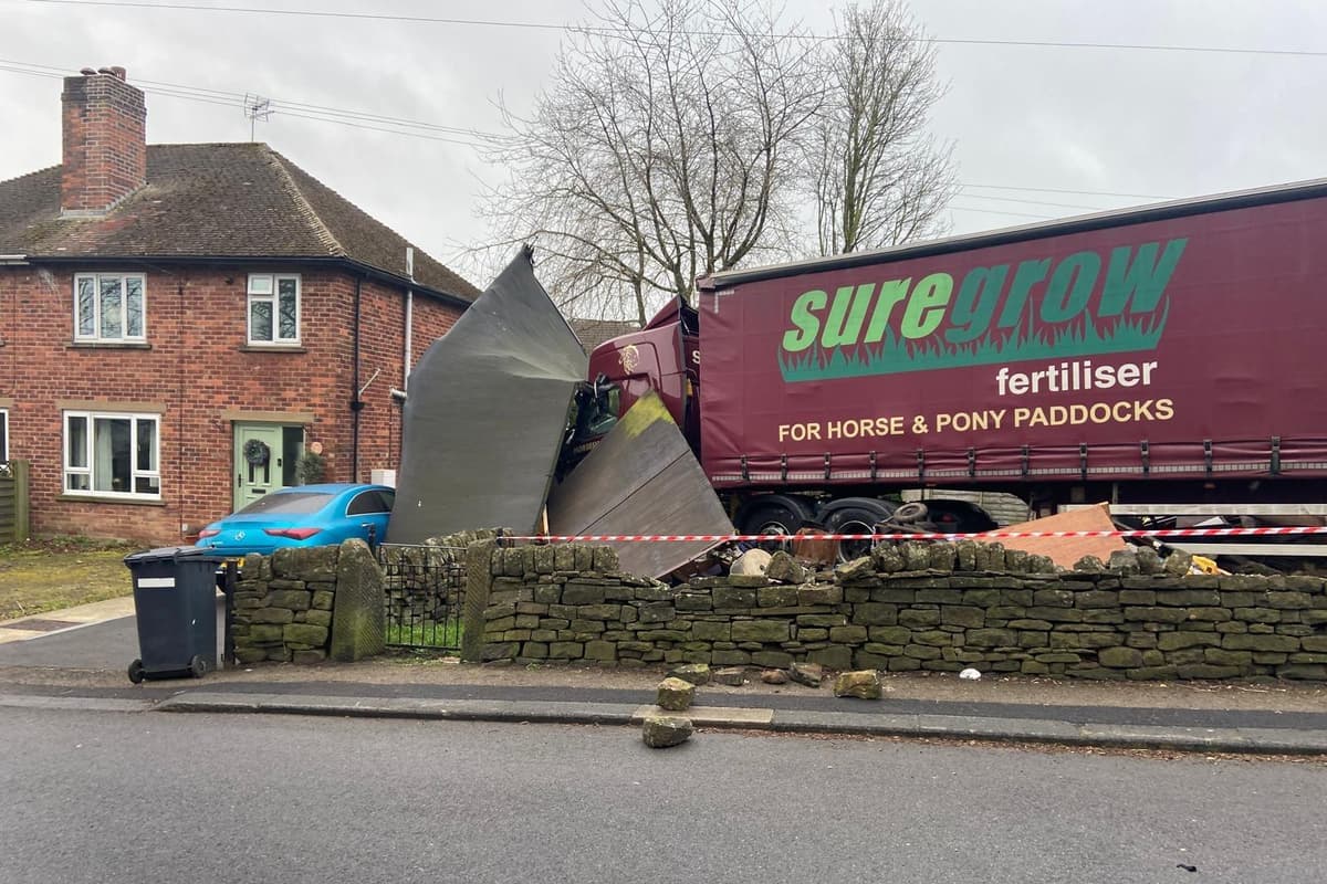 Major road to be 'closed for hours' after cars and lorry crash ...