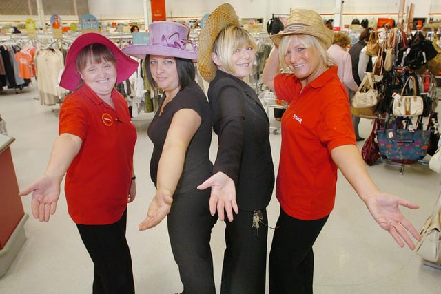 TK Maxx staff Christine Brigham, Lisa Reed, Sally Aird and Christine Aird look happy with their fundraising efforts in 2008. Can you tell us more about the events they held?