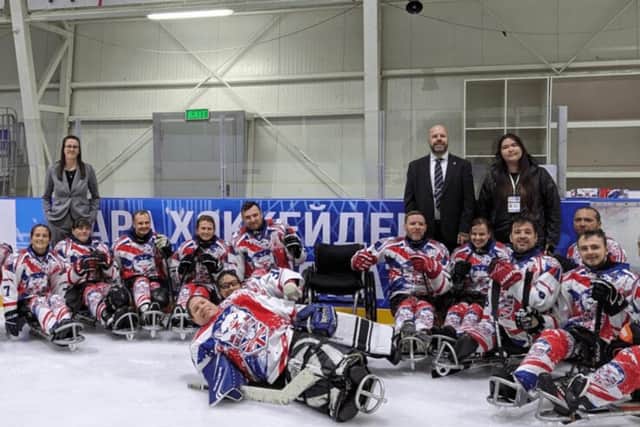 Team GB for Para-Ice Hockey