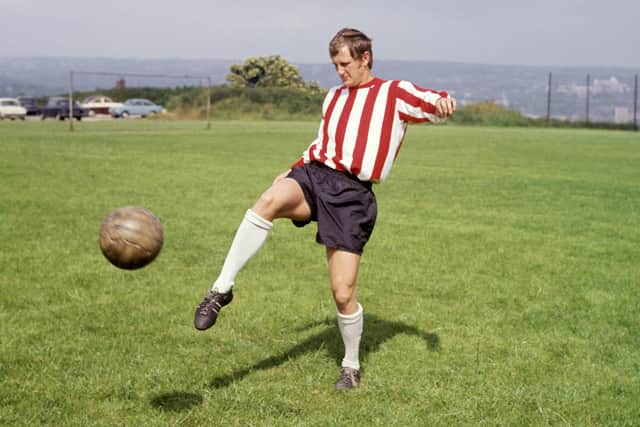 A file photo dated 01-07-1969 of Len Badger, the Sheffield United legend who has passed away at the age of 75: PA Photos/PA Wire.
