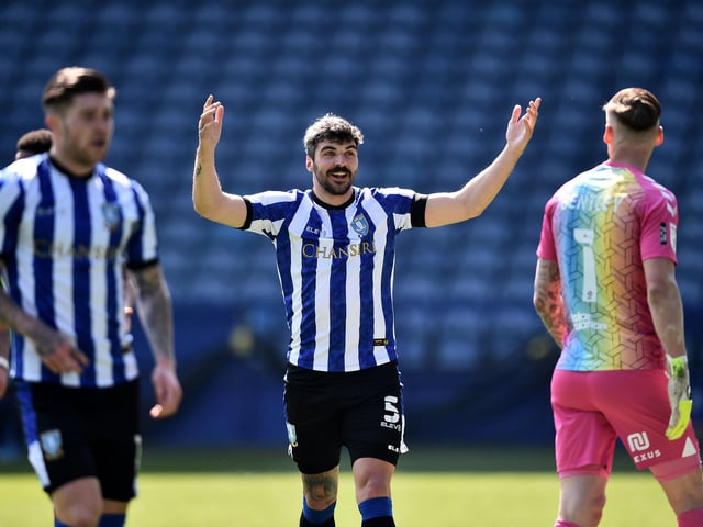 Callum Paterson was scoring goals in the Premier League in 2019 for Cardiff and has the type of attributes Pompey could benefit from. The former Hearts figure has scored twice this season for the Owls but is yet to extend his stay at Hillsborough. (Photo by Nathan Stirk/Getty Images)