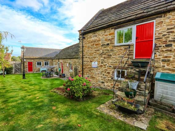 Middle Byre at The Green, Hasland, looks an idyllic retreat from the hustle and bustle of daily life.