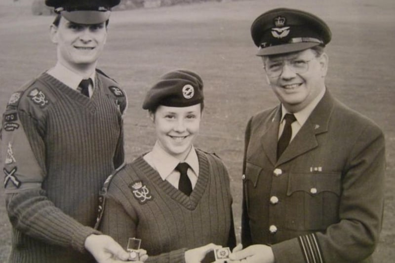 Falkirk 470 Squadron was one of the first Air Training Corps units to bring female cadets into the ranks
