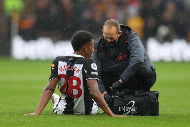 Willock left the field at Wolves after just 36 minutes but is expected to return against Spurs with the injury not as bad as first feared.