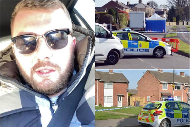 Ricky Collins was stabbed to death in an attack in Killamarsh, near Sheffield, earlier this week