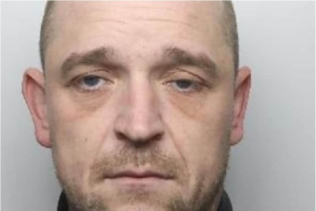 Darren Daniels is wanted by South Yorkshire Police