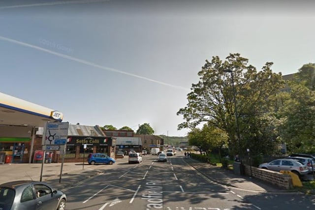 There were another 12 incidents of violence and sexual offences recorded near Bradfield Road.