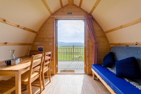 Lying at the gateway to the New Loch Lomond and Trossachs National Park - world famous for its lochs, glens and hills - Mains Farm is the perfect place to get a doorstep view of the area’s breathtaking scenery. Only an hour's drive from the Central Belt of Scotland, it is perfect for this year's family staycation. Available to book from the Mains Farm website.