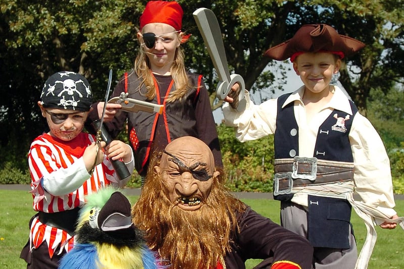 There was a Pirate In The Park party brewing in Horden in 2007 and here are some of the pirates enjoying every minute.