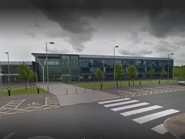 In ninth place is Williamwood High School in East Renfrewshire where 70 per cent of pupils achieved five Highers