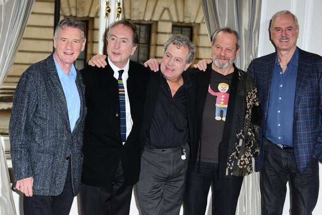 Comedian and actor Idle, pictured second left with his fellow Monty Python members, was born in Harton, South Shields, in 1943 after his family had been evacuated here during the Second World War. They soon moved to the North West.