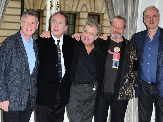 Comedian and actor Idle, pictured second left with his fellow Monty Python members, was born in Harton, South Shields, in 1943 after his family had been evacuated here during the Second World War. They soon moved to the North West.