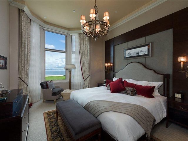 Bedroom with view.