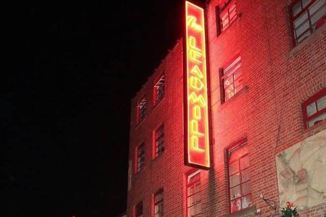 Trouble started outside the Leadmill when the men were thrown out for spilling a drink