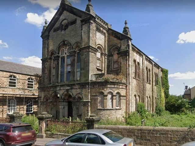 A Google Maps image of Trinity Methodist Church in Woodhouse, Sheffield - plans to convert the building into eight flats are set to be rejected by Sheffield City Council's planning committee