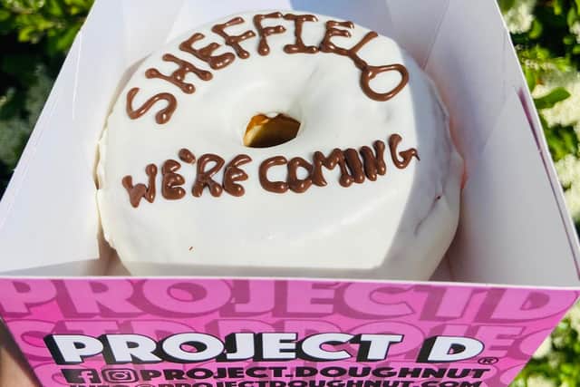 Project D makes its ambitions clear, in doughnut form.