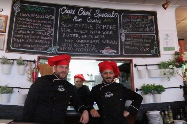 Italian chefs.