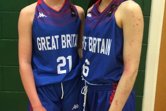 This is Abbey Whitehouse and Alice Fallon who have represented GB.