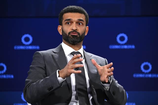 H.E. Hassan Al-Thawadi, Secretary General of the Supreme Committee for Delivery & Legacy, studied in Sheffield: Riccardo Savi/Getty Images for Concordia Summit