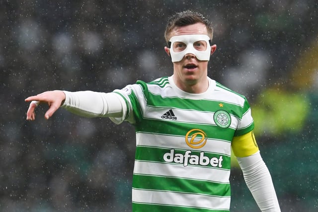 CALLUM McGREGOR - The Hoops skipper continues to lead by example and expect another polished performance in the middle of the park