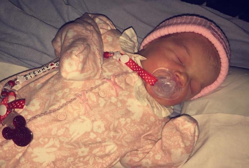 Skye Louise, said: "Sienna-Grace Louise Ingleton was born 3rd April 2020 at kings mill hospital."
