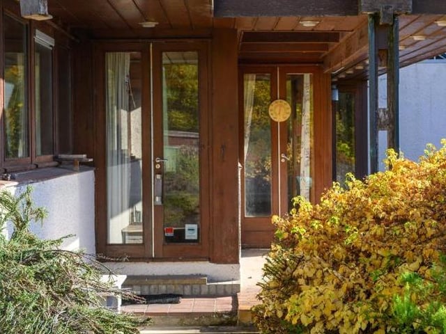 Front door.