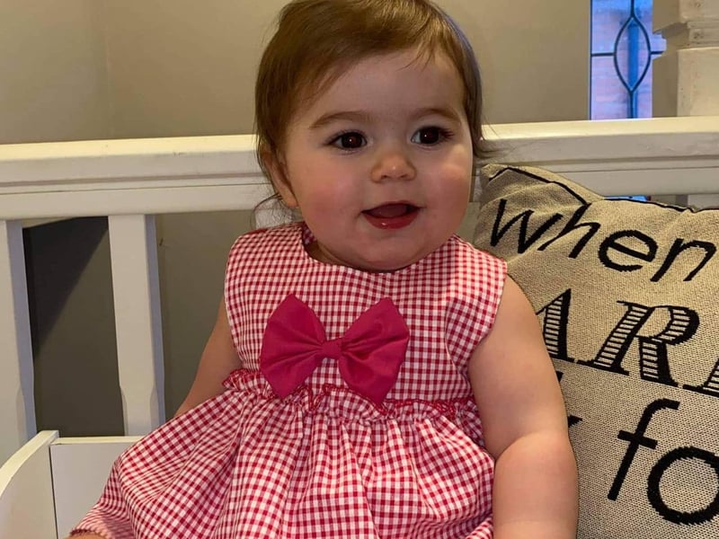 Daniella Laffay, said: "My little Elsie was born right at the beginning of the first lockdown 7th April 20 at DRI, Now 10month old."