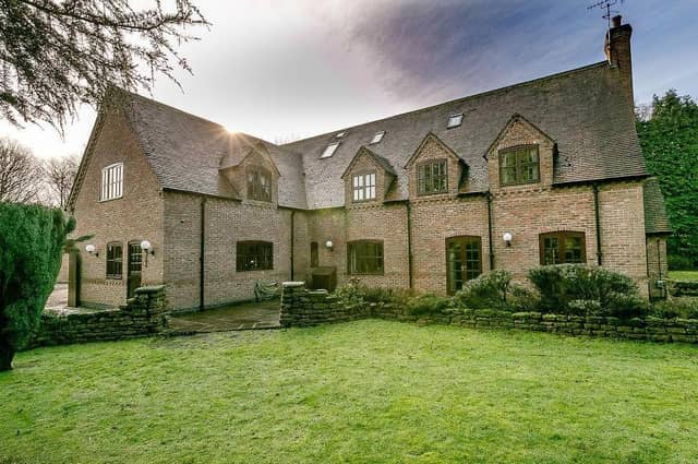 In all its grandeur, here is Loxley Lodge. The six-bedroom home is set in more than two acres of private grounds.
