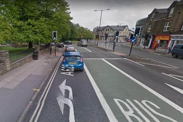 The video showed a person wielding a machete on the pavement near Hunters Bar roundabout and Endcliffe Park yesterday.
