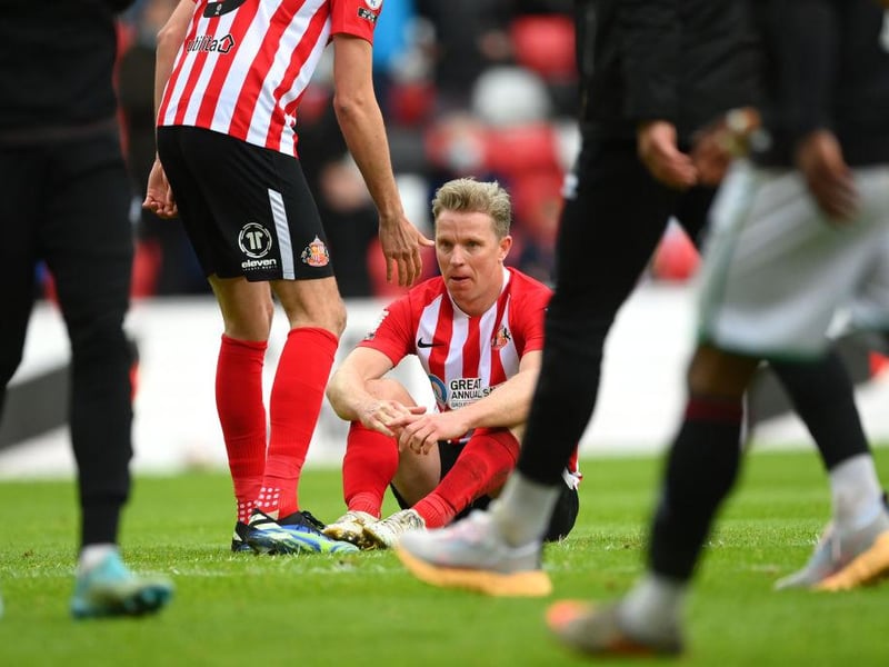 A freebie as the veteran left Sunderland after their play-off defeat