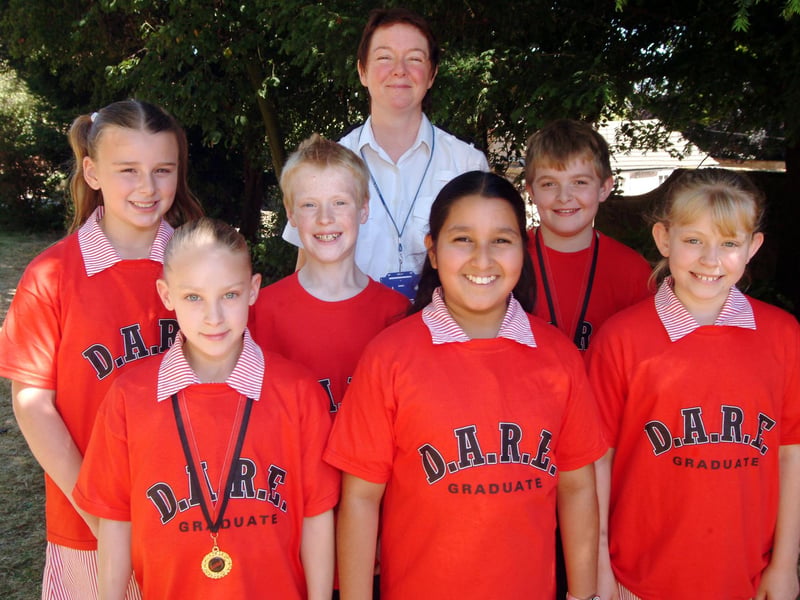 Saville House School's DARE Graduation in 2006