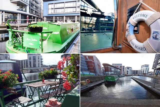 Ever fancied living on a houseboat? Here's your chance to try, without even leaving Edinburgh.