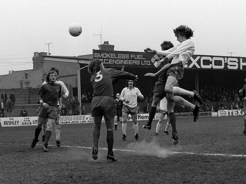 Stags v Scunthorpe - raising the dust!