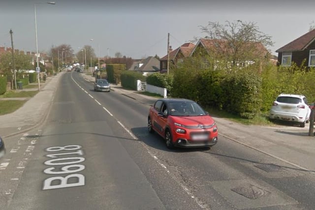 The 30mph B6018 Sutton Road, in Kirkby, is another location targeted.