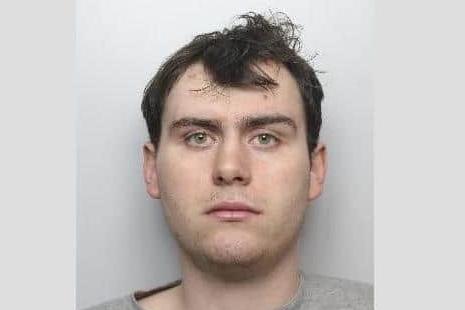 Pictured is Thomas Andrew, aged 21, who has been jailed after he admitted breaking into a woman’s home in Sheffield and raping her. Andrew, of Peakstone Close, Doncaster, was sentenced to 21 years of custody at Sheffield Crown Court on January 27.  The offending was committed on February 26, 2022, after Thomas broke into the property in the Hunters Bar area of Sheffield.