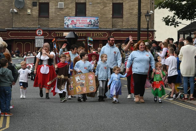 The Houghton Feast Parade, on Saturday.
