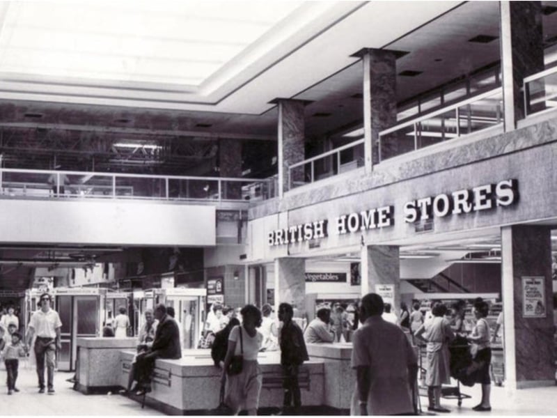 British Home Stores in the Arndale Centre.