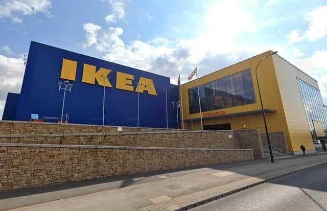 The IKEA store in Sheffield.