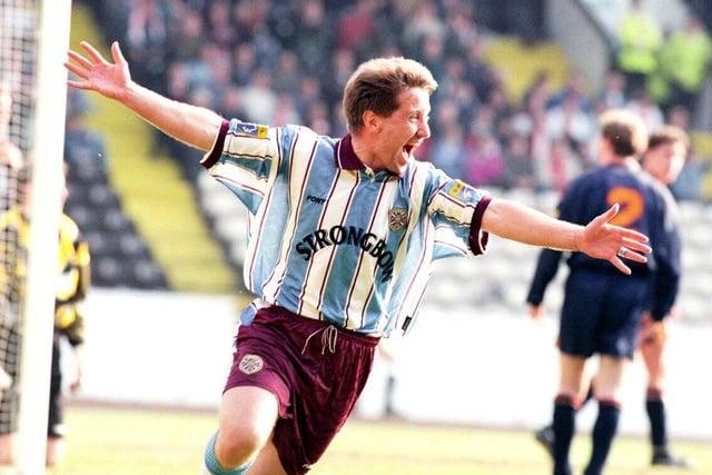 There's not too much you can say that hasn't already been said about Robbo but, in short, he is the clubs all-time leading goalscorer and he absolutely loved scoring on derby day. The Hammer of Hibs is some nickname.