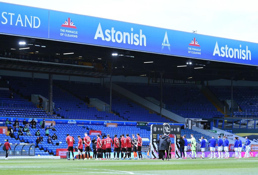 Elland Road. (Photo by Peter Powell - Pool/Getty Images)