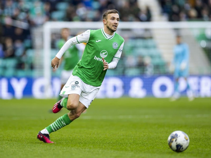 Another Hibee on this list, with the Dutch forward earning a reported £3,400 per week.