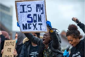 A demonstration as part of the Black Lives Matter movement was held at Devonshire Green in Sheffield in June 2020. (Picture: Bruce Rollinson)