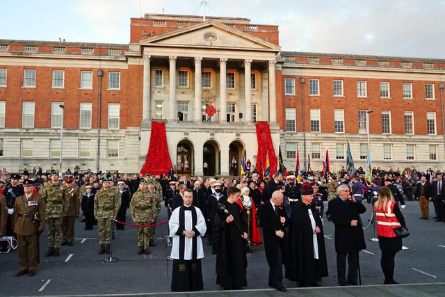 There were a range of memorial events held across Derbyshire for Remembrance Sunday.