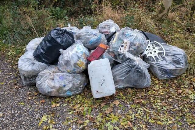 Sheffield Litter Pickers used the period while the A57 Snake Pass was closed for roadworks