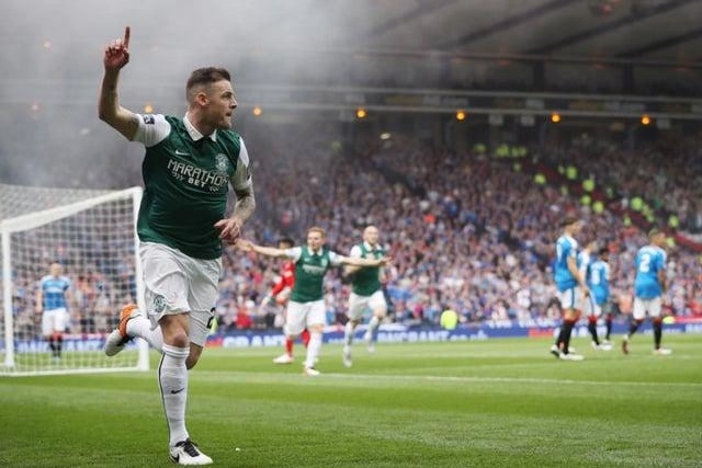 By far the most popular answer was the man who ruled Hampden and turned in a performance worthy of any cup final when Hibs beat Rangers in 2015. "Anthony Stokes without question, even if it was just for that one performance. He was unplayable that day" said Gordon McDougall.