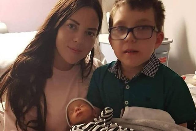 Picture sent in by - Vicky Allfree
My daughter Gemma Hemingray, who is an amazing mother, lost her partner before lockdown then gave birth to their baby son and still tried to get her oldest son to do school work and she is an amazing mother x