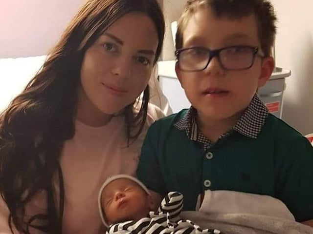 Picture sent in by - Vicky Allfree
My daughter Gemma Hemingray, who is an amazing mother, lost her partner before lockdown then gave birth to their baby son and still tried to get her oldest son to do school work and she is an amazing mother x