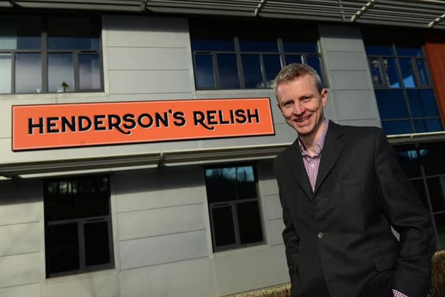 9 March 2017....... Matt Davies ,general manager of Henderson's Relish at their HQ in Sheffield. Picture Scott Merrylees